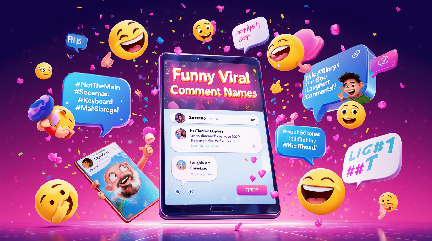 funny viral comment names