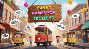 funny names for trolleys