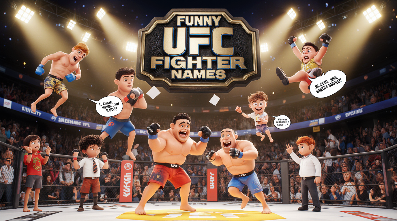 funny ufc fighter names